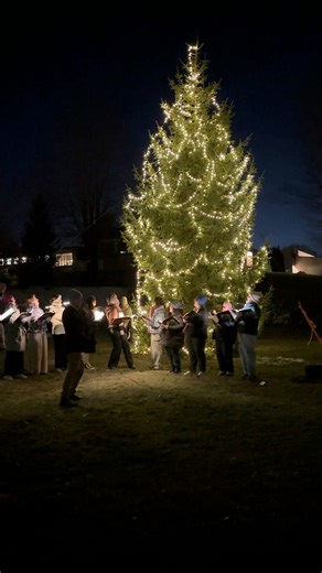 It’s officially Christmas at Lees-McRae College! This evening we enjoyed a beloved tradition—lighting the Christmas Tree on Tate Lawn.🎄 #LeesMcRae #bannerelknc #bannerelk #smalltownchristmas | Lees-McRae College Alumni Association