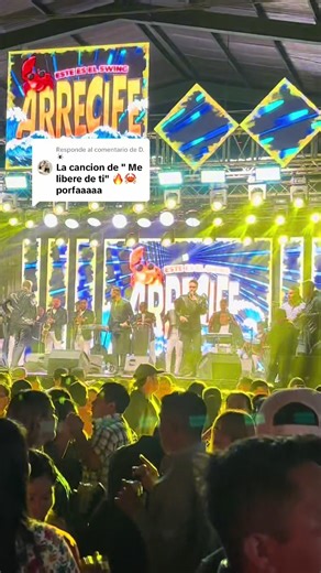 Respuesta a @D.🕷 YA ME LIBERÉ DE TI 🗣️🦀🔥 #grupoarrecife #fyppppppppppppppppppppppp #swing #concierto #arrecife