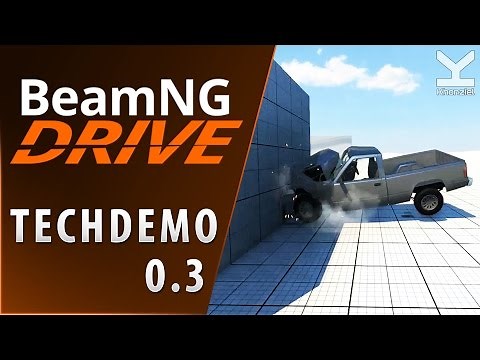 BeamNG Drive - Techdemo 0.3 (Gameplay)