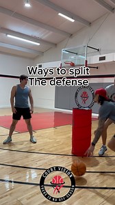 59K views · 15K reactions | How do you beat the double⁉️ Basketball has so many situations that can get tricky or difficult, including facing a double team. It’s important to know ways to beat these situations. Every elite guard should know how to split the defense‼️ : @casynw : : : #CourtVision #basketballtraining #bball #handles #elite #basketball | Court Vision | Facebook