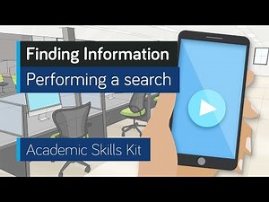 ASK Online Learning Resources 1.3: Finding Information - Performing a search