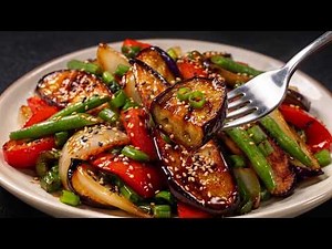 Eggplants Taste Better Than Meat! Easy One Pan Dinner Recipe!