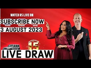 ABU DHABI BIG TICKET DRAW TODAY LIVE NOW - 3 August 2023 🔥🔥 Grand Prize AED 15 Million Series 253