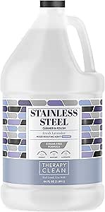 Therapy Stainless Steel Cleaner Bulk Refill - 64 oz. - Streak-Free, Removes Fingerprints and Water Marks from Appliances and Grills