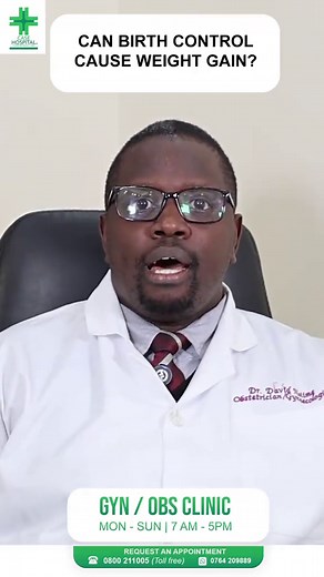 Does birth control really cause weight gain - or is it a myth? In this video, Dr. David, Gynaecologist at Case Hospital, explains which contraceptive methods are more likely to affect weight and what you should consider before choosing one. Get clear, professional guidance so you can make informed decisions about your health. #WomensHealth #BirthControl #CaseHospital