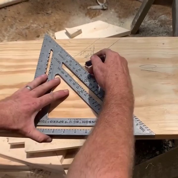 The best way to measure rafters