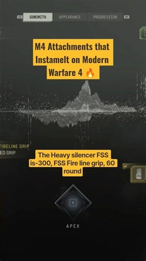 Modern Warfare 4 Attachments for the M4 that WORK! #MW4 #CallOfDuty #ClassSetUpsMW4