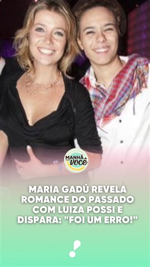 7.8K views · 47 reactions | Maria Gadú revela romance do passado com Luiza Possi e dispara: "Foi um erro!" Quer ver o programa completo? Baixe agora o app RedeTV! Go. . . . #Famosos #Celebridades #Fofocas #RedeTV #MariaGadu #LuizaPossi #ManhacomVoce | RedeTV! | Facebook