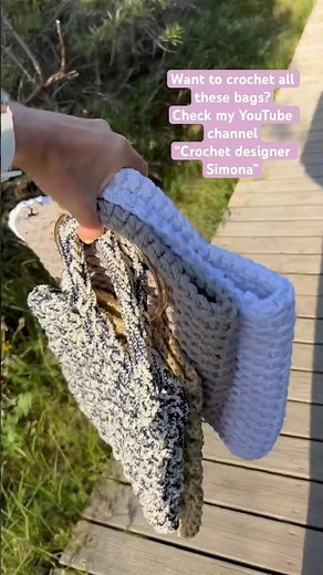 Crochet videos for beginners 🧶 crochet bag for beginners 🧶
