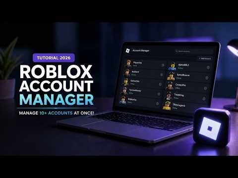 Roblox Account Manager Tutorial - Manage 10+ Accounts At Once in 2026!
