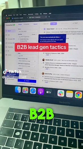 Here are some of the best B2B tactics that I'm using right now to drive lots of leads for my businesses #leadgeneration #b2b #business #marketing #entrepreneur #startup