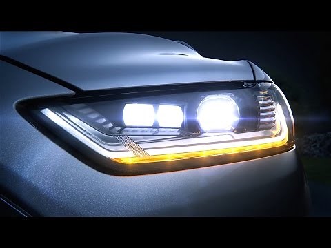 Ford Mondeo - dynamic LED headlights (1080p)