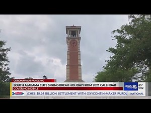 South Alabama cuts Spring Break holiday from 2021 calendar