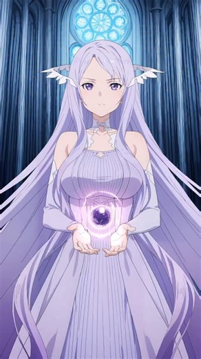 Digital Waifu Gallery | From the white marble throne of the Central Cathedral, perfection itself gazes down. Quinella does not ask, she commands — flawless silver... | Instagram