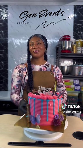 Simple Drip Cake Tutorial with White Vinegar