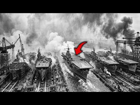 The Secret Shipyard That Launched A New Aircraft Carrier Every 5 Days For 21 Months