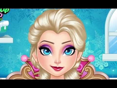 FROZEN ELSA - Igrica Oblačenja - Pravimo Predivnu Haljinu - Igrice za Devojcice