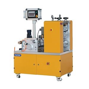 [Hot Item] Lab-Grade Three-Roll Calender Machine for Rubber/Plastic Sheet Forming with Temperature & Speed Control