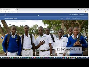 Accessing Busoga College Mwiri eLearning Platform