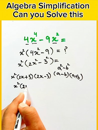 Algebra Simplification Methods for Effective Problem Solving
