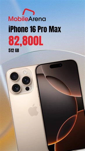 OKAZION iPhone 16 Pro Max 512GB - 82,800 Lek ( i perdorur) Porosite në DM ose na vizitioni në dyqan tonë i cili është hapur çdo ditë ✅ Mundësi për blerje me këste ✅ Garanci 12 muaj ✅ Posta Falas Për më shumë info na kontaktoni në: 📥 DM @mobilearena.co 📞 067 403 9523 📞 069 700 6570 📍 Ose na gjeni në dyqan në adresën Rruga Elbasanit, ngjitur me “Mulliri i vjetër” #iphone #apple #mobile #mobilearena #smartphone | Mobile Arena