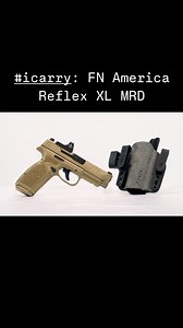 152 reactions | This week on #icarry, it’s an @fn_america Reflex XL MRD #9mmpistol in a @safarilandgroup #incogx holster, topped with a #redotsight from @sightmark. Full video at link in bio. #shootingillustrated #nra #fnamerica #safariland #sightmark #concealedcarry #secondamendment #ccw #chl #cwp #pewpew #gunsofinstagram | Shooting Illustrated | Facebook