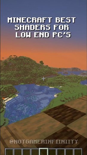 BEST SHADERS FOR LOW END PC'S #minecraft