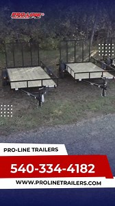 No matter what you’re hauling, Pro-Line Trailers has the perfect...