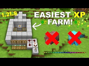 UNLIMITED XP Farm In Minecraft 1.21 Bedrock!