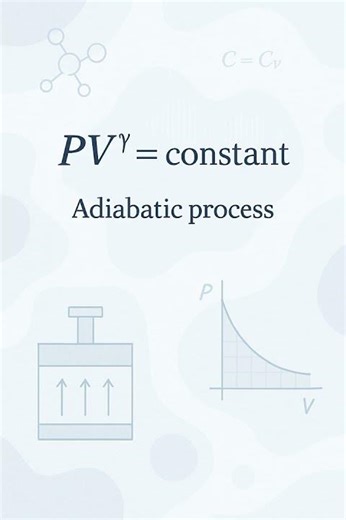 Adiabatic Process Explained! 🔬 #Shorts