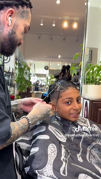 Box Braids and Mid Fade: A Stylish Hair Combo