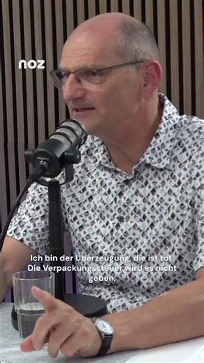 NOZ Head of Reporting convinced: There will be no packaging tax in Osnabrück