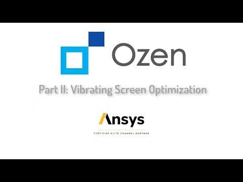 Vibrating Screen Simulation, Part II: Optimization