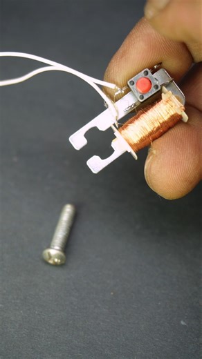 Electro Magnet #experiment #scienceproject