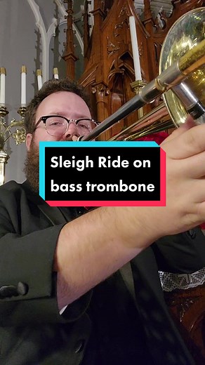 Bass Trombone Performance of Sleigh Ride