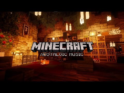 🧸 Nostalgic Minecraft Music [ Relaxing Fireplace Ambience to Study / Relax ] ☆