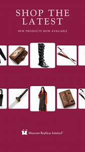 ✨ Just dropped! Check out the latest additions to our collection. Whether you're a history buff, a cosplay enthusiast, or just looking to add something epic to your wardrobe, we've got you covered. Don't miss out—shop our newest arrivals now! 🔥 https://museumreplicas.com/new-products #NewArrivals #MuseumReplicas #EpicGear #HistoricalFashion #FantasyCostumes #MedievalStyle #HistoricalReenactment #EuropeanHistory #FantasyLovers #MedievalWeapons #VikingCulture #RenaissanceStyle #HistoricalDresses 