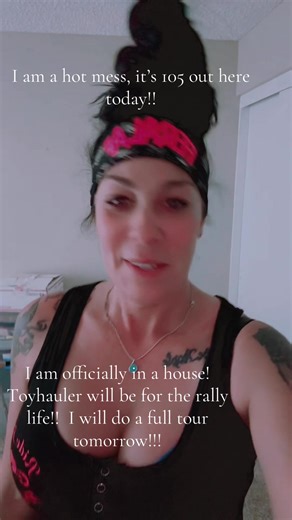 Biker Chick Finds New Home & Plans Rally Life!