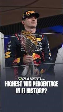 Which F1 Driver has the HIGHEST WIN Percentage? 🏁