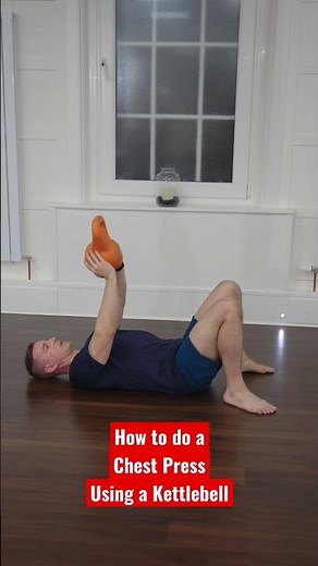 How to do a Chest Press using a Kettlebell | Coach Sean #coachsean #fitness #kettlebell #howto