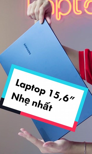 Samsung Galaxy Book Pro 15 - Laptop 15,6 inch nhẹ nhất hiện tại 🤤 to như vậy mà có 1,1kg #samsunggalaxy #samsung #fyp #reviewlaptop #laptopworld