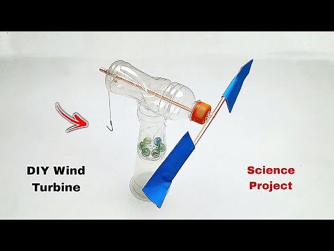 How to Make a Wind Turbine at Home | Easy DIY Science Project