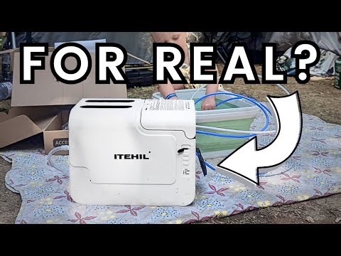TESTING ITEHIL PORTABLE RO WATER FILTRATION SYSTEM ON OUR CAMPING TRIP