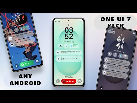 Get Samsung OneUI 7 Lockscreens On Any Android [KLCK SETUP]