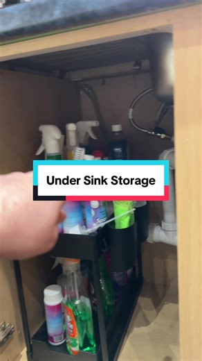 Under Sink Storage Solutions for a Neat Kitchen