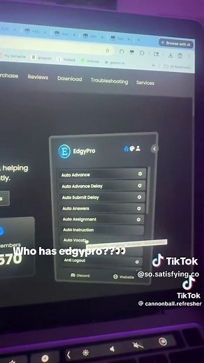If you have used edgypro is this like the same? Let me know in the comments #foryoupage #edgenuityhelp #hack #school #foryou
