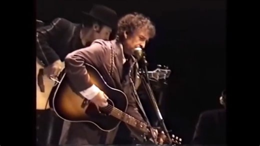 原文字幕 Bob Dylan "My Back Pages" LIVE 23 Oct 1998 Minneapolis