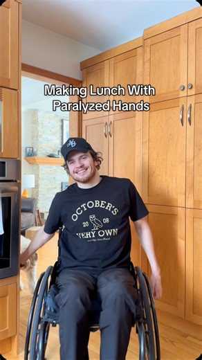 R E E S E K E T L E R on Instagram: "Tried something different! Comment what you would like to see me cook next ❤️ :) #ketlerstrong #spinalcordinjury #fyp"