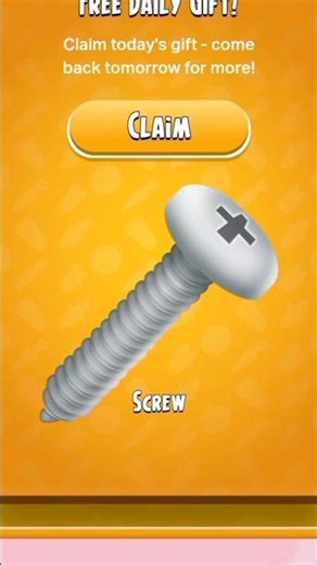 Claim your FREE Screw in Hay Day! #shorts