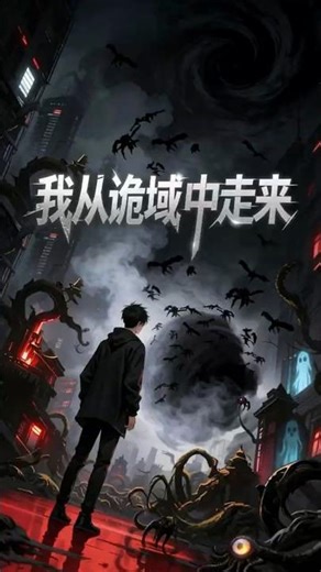 【FREE】《我从诡域中走来》平静世界突现诡异黑洞，三年研究毫无进展，诡物降临人类失控，秩序崩塌文明覆灭！#动漫 #小说改编 #漫画
